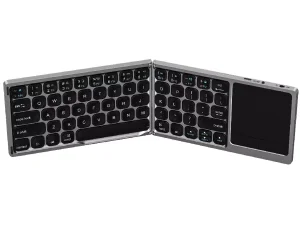 کیبورد بی سیم تاشو شارژی با تاچ پد ویوو WIWU Bluetooth Folding Keyboard Laptop FMK-04