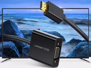 تبدیل HDMI به VGA یوگرین UGREEN 50288 HDMI to VGA Converter with Audio