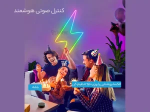 ریسه هوشمند 3 متری گووی Govee Neon LED strip 3m with WiFi APP Control H61A0