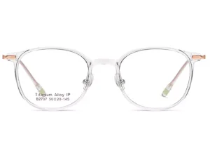 عینک تیتانیومی ضد نور آبی کارن بازار karen bazaar B2707 New beta titanium anti-blue light optical glasses