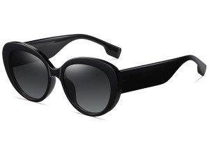 عینک آفتابی زنانه پولاریزه karen bazaar LY2320 Korean version of small-frame cat-eye sunglasses