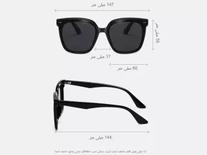 عینک آفتابی زنانه پولاریزه Karen Bartha A0756 polarized sunglasses large frame