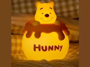 چراغ خواب فانتزی شارژی رومیزی اتاق کودک Winnie the Pooh Night Light Bedroom Children&#39;s Sleeping Light MYCP2305