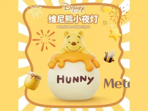 چراغ خواب فانتزی شارژی رومیزی اتاق کودک Winnie the Pooh Night Light Bedroom Children&#39;s Sleeping Light MYCP2305