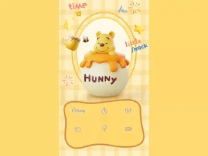 چراغ خواب فانتزی شارژی رومیزی اتاق کودک Winnie the Pooh Night Light Bedroom Children&#39;s Sleeping Light MYCP2305