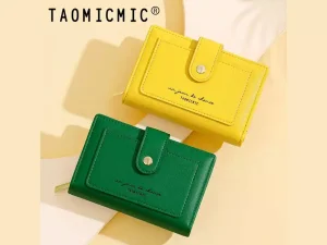 کیف پول زنانه تاشو کوچک تائومیک میک TAOMICMIC Y8531 purse simple short women&#39;s wallet