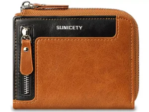 کیف پول و جاکارتی مردانه SUNICETY Cross-border wallet RFID multi-card for men S3033