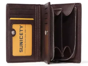 کیف پول مردانه سانی ستی SUNICETI RFID anti-theft men&#39;s leather wallet S3022