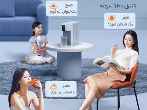 دستگاه آب گرم‌کن فوری رومیزی شیائومی Xiaomi Jimi A6 Instant Hot Water Dispenser Desktop Water Boiler