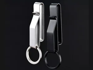 جاکلیدی کمری مردانه استیل ضد زنگ Stainless steel men&#39;s waist car keychain