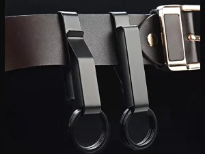 جاکلیدی کمری مردانه استیل ضد زنگ Stainless steel men&#39;s waist car keychain