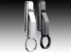 جاکلیدی کمری مردانه استیل ضد زنگ Stainless steel men&#39;s waist car keychain