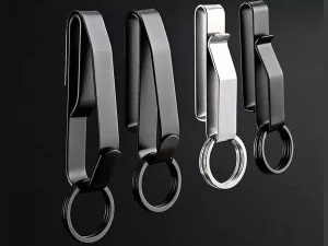 جاکلیدی کمری مردانه استیل ضد زنگ Stainless steel men&#39;s waist car keychain