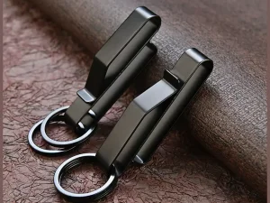 جاکلیدی کمری مردانه استیل ضد زنگ Stainless steel men&#39;s waist car keychain