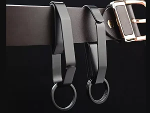 جاکلیدی کمری مردانه استیل ضد زنگ Stainless steel men&#39;s waist car keychain