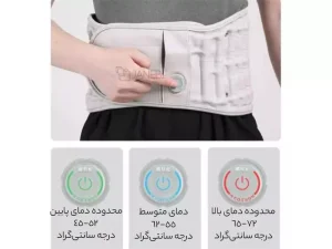 کمربند حرارتی شیائومی Xiaomi Graphene Inflatable Support Belt Kcotson PMA-D30