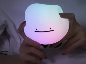 چراغ خواب کارتونی طرح ابر night light silicone cloud USB rechargeable table lamp HL-24