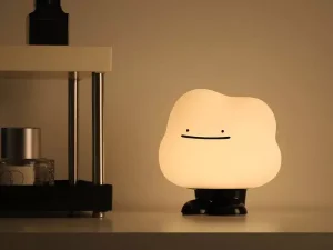 چراغ خواب کارتونی طرح ابر night light silicone cloud USB rechargeable table lamp HL-24