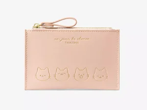 کیف پول کوچک زیپی طرح گربه دخترانه TAOMICMIC Y8960 Cartoon Mini Purse Zipper Ladies Card Bag