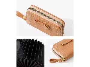 جا کارتی زنانه زیپی تائومیک میک TAOMICMIC Y8446 Ladies Multi-card Wallet Limb Card Bag Zipper