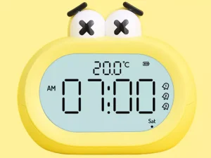 ساعت زنگ‌دار فانتزی رومیزی Alarm Clock Intelligent Multifunctional BD-AC-03