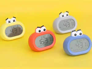 ساعت زنگ‌دار فانتزی رومیزی Alarm Clock Intelligent Multifunctional BD-AC-03