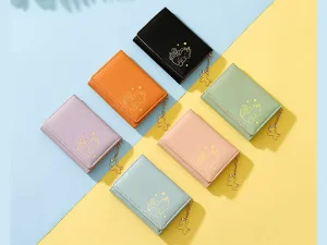 کیف پول زنانه فانتزی کوچک تائومیک میک TAOMICMIC Y8938 Cartoon Unicorn Anime Small Trifold Wallet