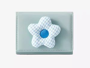 کیف پول فانتزی تاشو زنانه طرح گل تائومیک میک TAOMICMIC Y8074 Flower Cute Folding Wallet Tri-fold