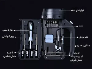 چراغ قوه و ابزار کمپینگ شیائومی Xiaomi JIUXUN TOOLS LED Camping Tool Flashlight 18 in 1