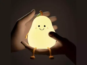 چراغ خواب فانتزی رومیزی قابل شارژ split pear duck sleep night light silicone L40