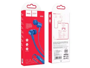 هندزفری سیمی با جک 3.5 میلیمتری هوکو Hoco Wired earphones 3.5mm M86 Oceanic with mic