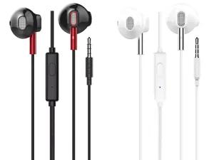 هندزفری سیمی با جک 3.5 میلیمتری Hoco Wired earphones 3.5mm M57 Sky sound with microphone