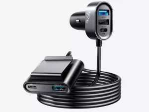 شارژر فندکی خودرو فست‌شارژ 5 پورت جویروم JOYROOM JR-CL05 5-Port Fast Car Charger 72W