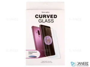 محافظ صفحه نمایش شیشه ای یو وی سامسونگ UV Nano Glass Samsung Galaxy S8