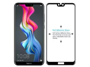 گلس و محافظ تمام صفحه Mletubl Full Glass For Huawei 9X/9N/9I 2018