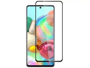 گلس و محافظ تمام صفحه Mletubl Full Glass Samsung A71/A72/A80/A81/A90/A91/M51/Note 10 lite