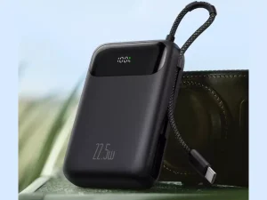 پاور بانک تایپ سی و یو اس بی 22.5 وات 20000 همراه با کابل تایپ سی مک دودو Mcdodo MC-372 Power Bank 20000mAh 22.5W