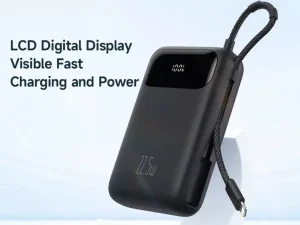 پاور بانک تایپ سی و یو اس بی 22.5 وات 20000 همراه با کابل لایتنینگ مک دودو Mcdodo MC-371 Power Bank 20000mAh 22.5W