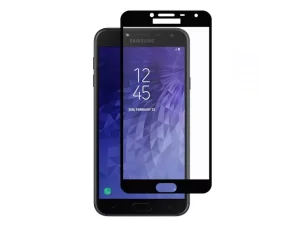 گلس و محافظ تمام صفحه Mletubl Full Glass For Samsung J4 2018