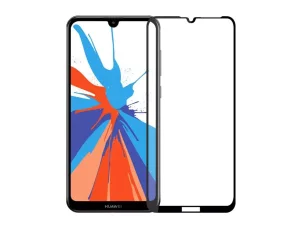 گلس و محافظ تمام صفحه Mletubl Full Glass For Huawei Y7 Pro 2019/ Enjoy 9