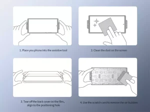 محافظ صفحه نمایش سامسونگ گلگسی اس 24 اولترا نیلکین Nillkin Impact Resistant Curved Film Samsung Galaxy S24 Ultra