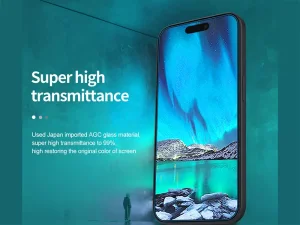 گلس آیفون 15 پرو نیلکین Nillkin Apple iphone 15 Pro H+Pro tempered glass