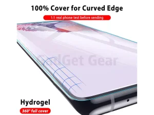 گلس و برچسب نانو سامسونگ گلکسی زد فیلیپ 4 Samsung Galaxy Z Flip 4 Unbreakable Membrane Full Cover Side Film