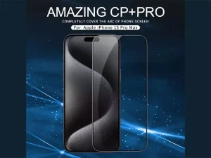 گلس آیفون 15 پرومکس نیلکین Nillkin Apple iPhone 15 Pro max CP+Pro tempered glass