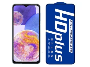 گلس شفاف شیشه ای تمام صفحه گوشی سامسونگ گلکسی آ23 لیتو LITO screen HD Plus model suitable Samsung A23