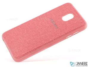 قاب محافظ طرح پارچه ای سامسونگ Protective Cover Samsung Galaxy J3 2018