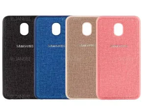 قاب محافظ طرح پارچه ای سامسونگ Protective Cover Samsung Galaxy J3 2018