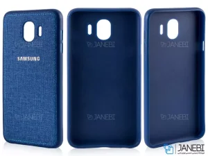 قاب محافظ طرح پارچه ای سامسونگ Protective Cover Samsung Galaxy J4