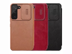 کیف چرمی نیلکین سامسونگ Nillkin Samsung Galaxy S22 Qin Pro leather case