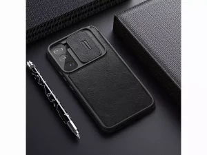 کیف چرمی نیلکین سامسونگ Nillkin Samsung Galaxy S22 Qin Pro leather case